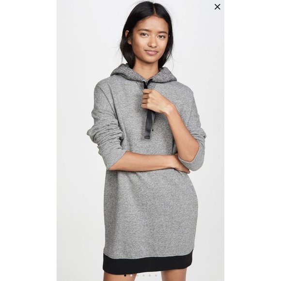 ATM  French Terry Hoodie Dress NWOT - Picture 2 of 8